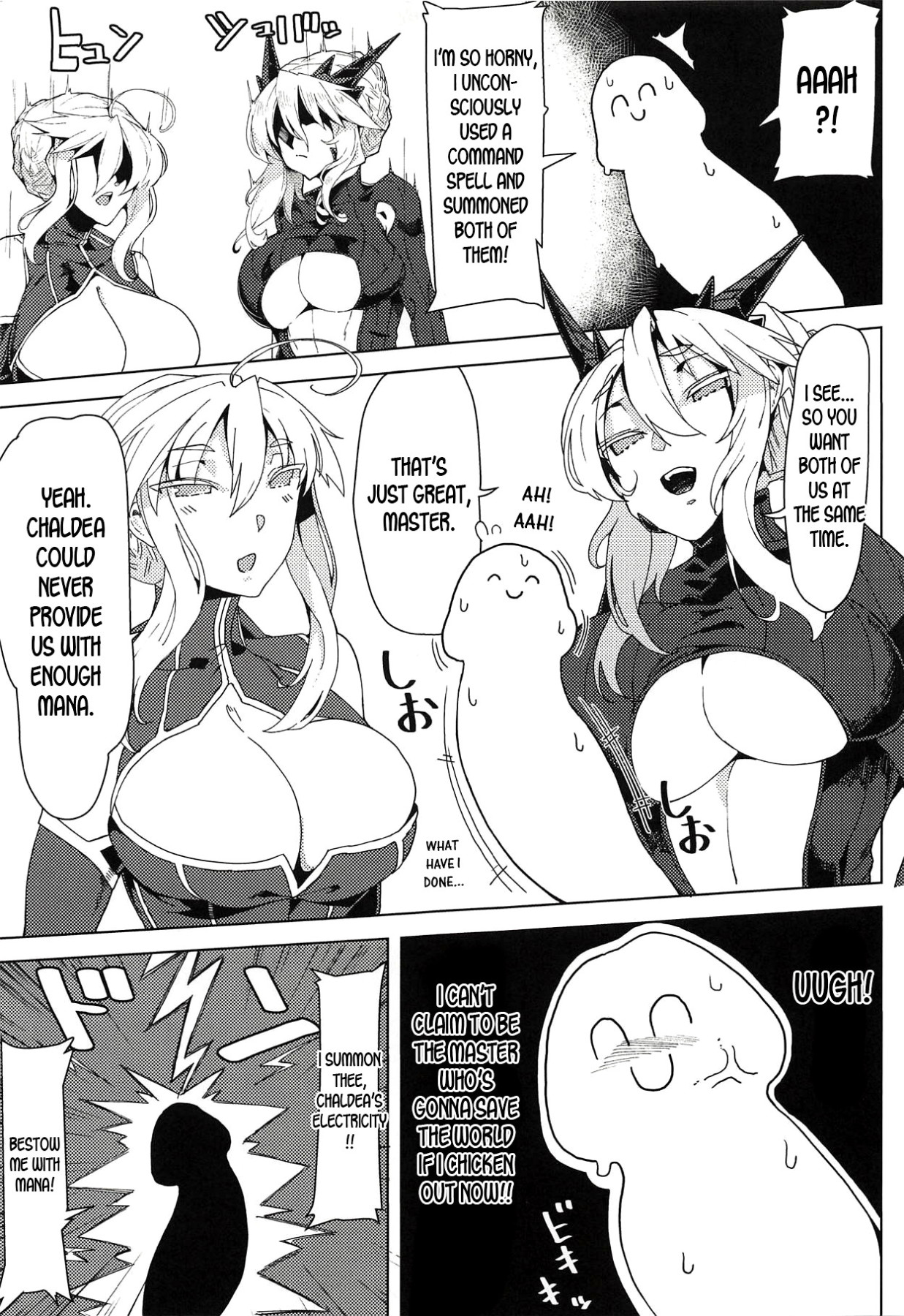 Hentai Manga Comic-A Book About Doing a Bunch With Big Breasted Artoria-Read-4